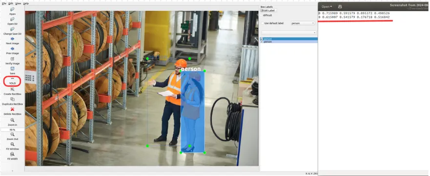 labelimg program screenshot